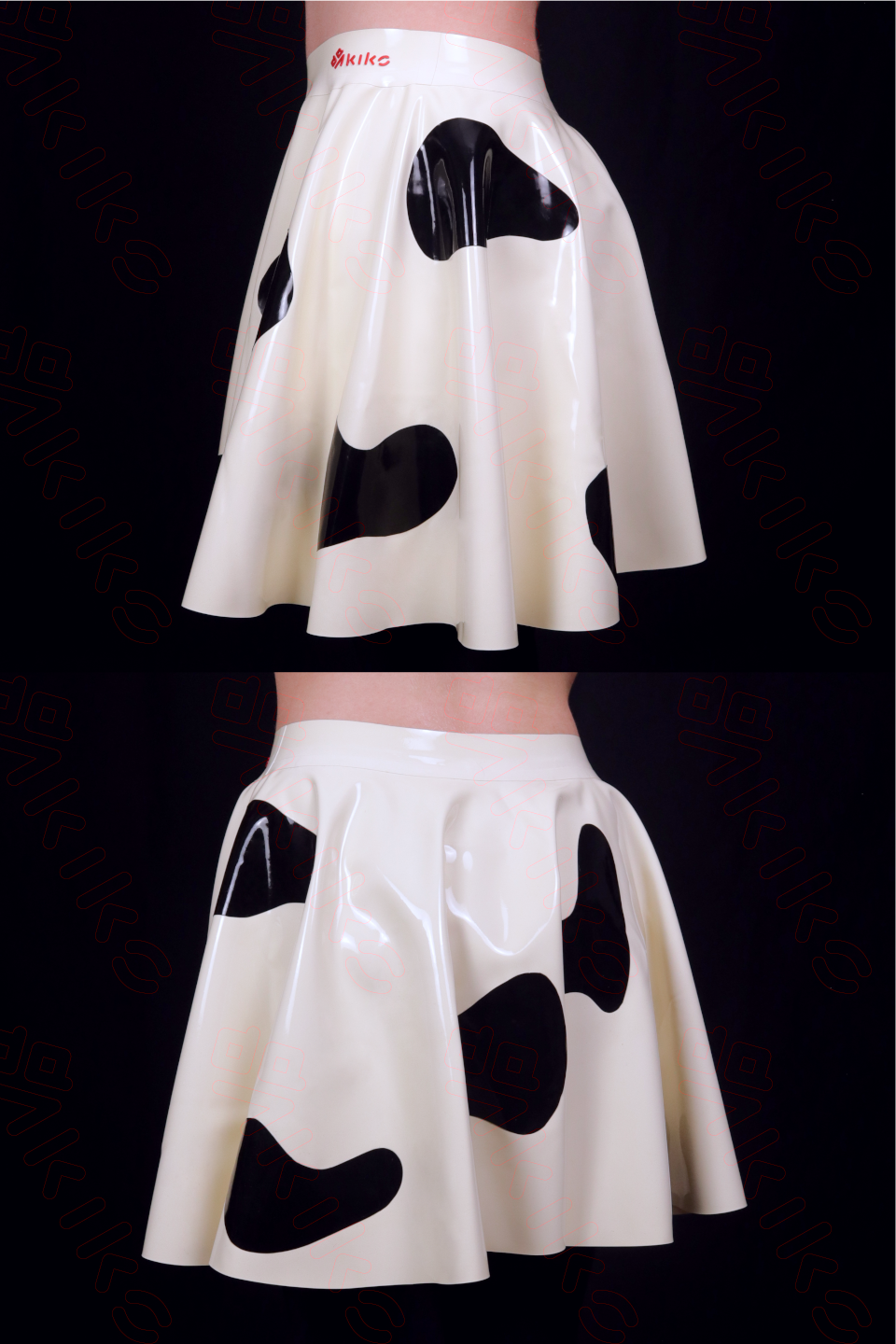 College Queen Latex Skirt