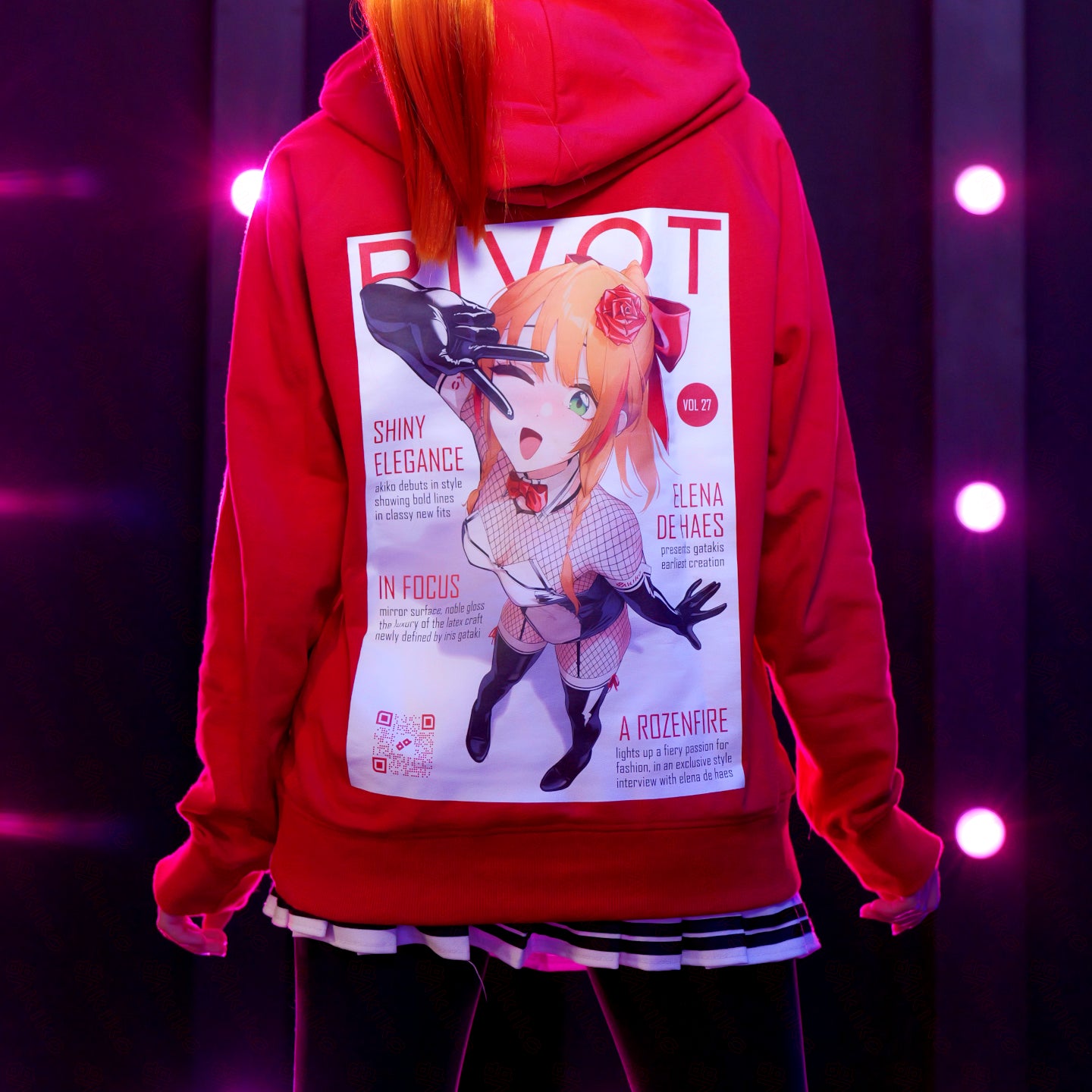AKIKO Cover Bunny Cotton Hoodie