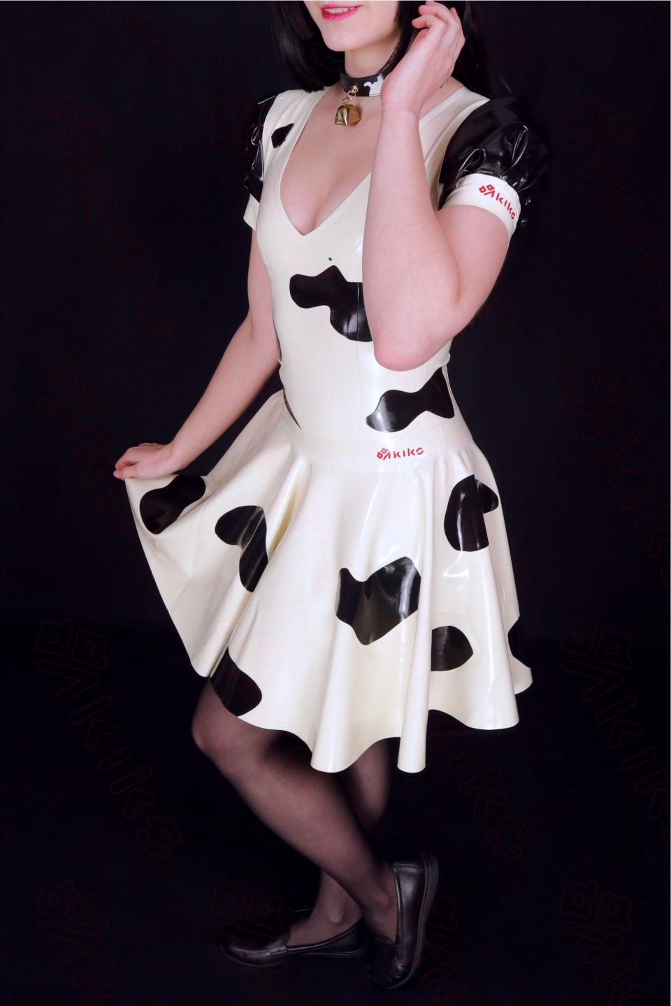 College Queen Latex Skirt