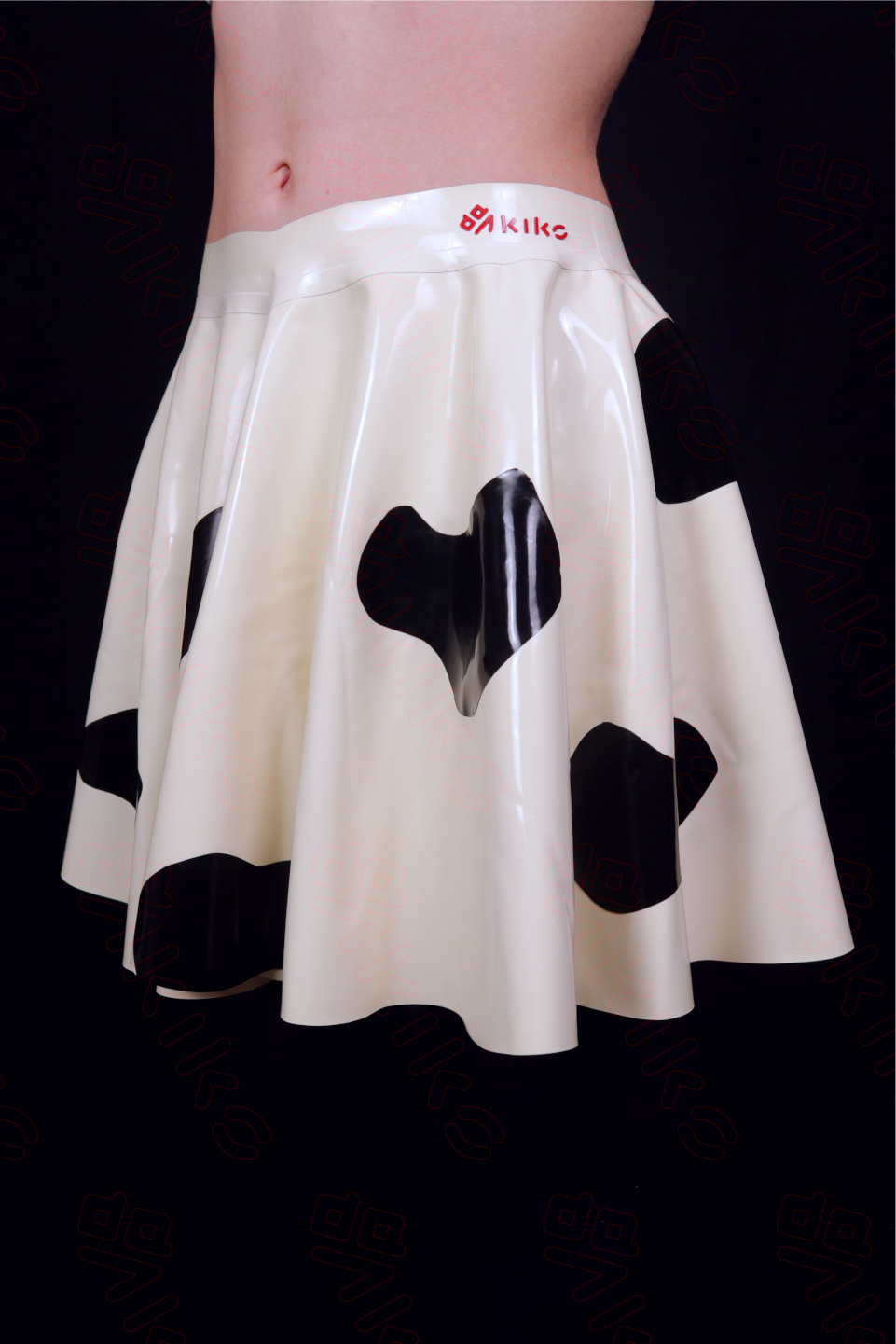College Queen Latex Skirt